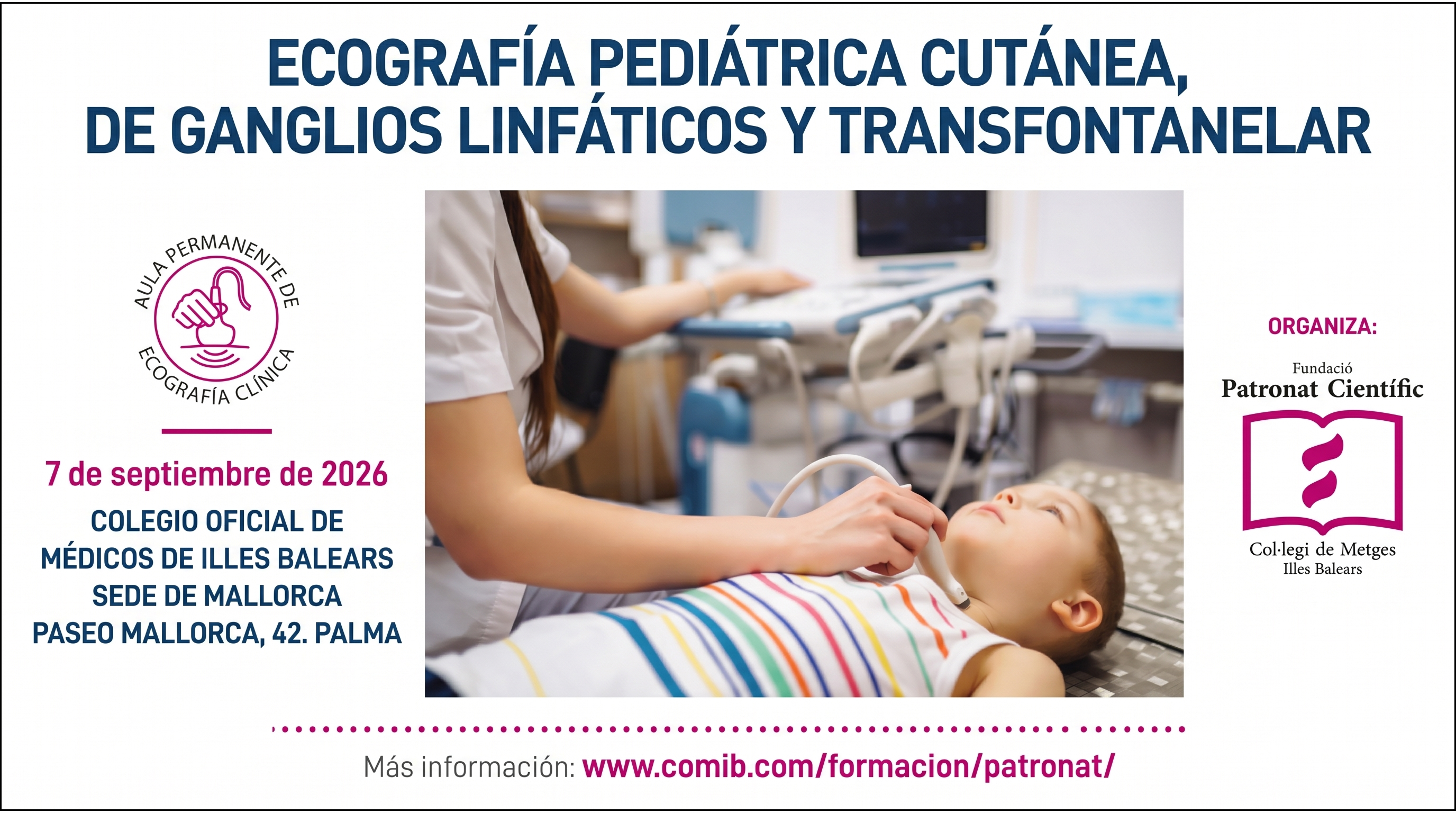 Ecografía pediátrica cutánea de ganglios linfáticos y transfontanelar