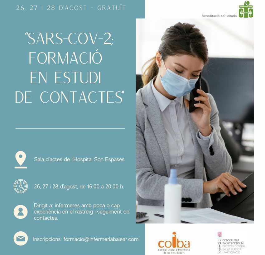 SARS-COV-2; formació en estudi de contactes