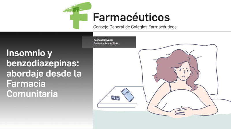 Insomnio y benzodiazepinas: abordaje desde la Farmacia Comunitaria