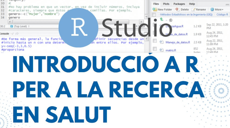 Introducció a R per a la recerca en salut