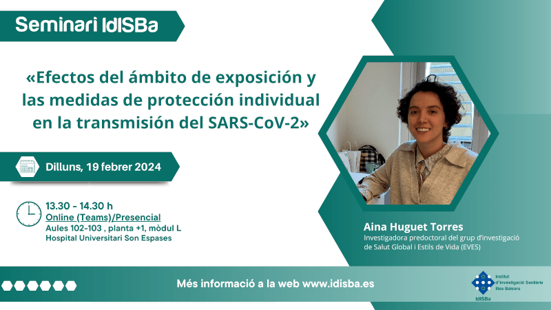 Efectos del ámbito de exposición y las medidas de protección individual en la transmisión del SARS-CoV-2