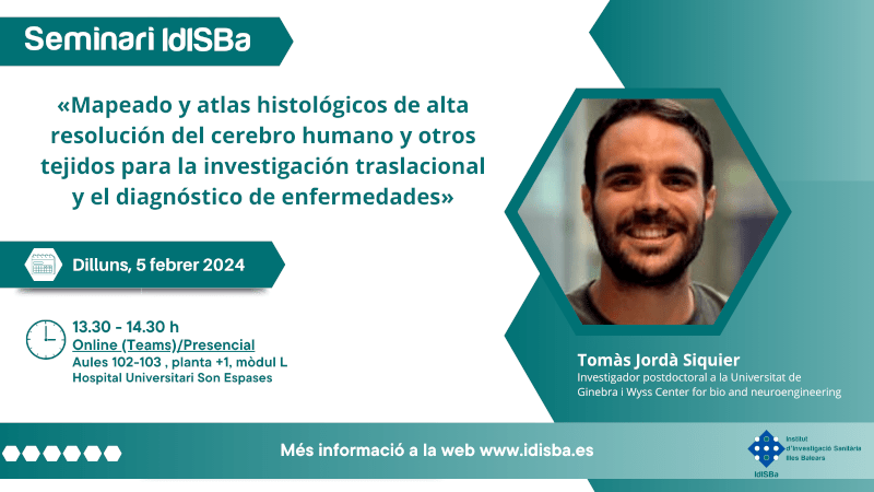 Mapeado y atlas histológicos de alta resolución del cerebro humano y otros tejidos para la investigación traslacional y el diagnóstico de enfermedades