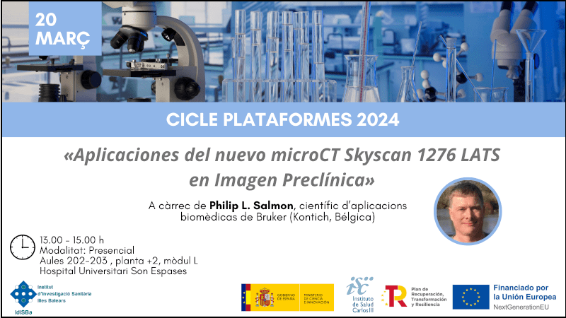 Aplicaciones del nuevo microCT Skyscan 1276 LATS en Imagen Preclínica