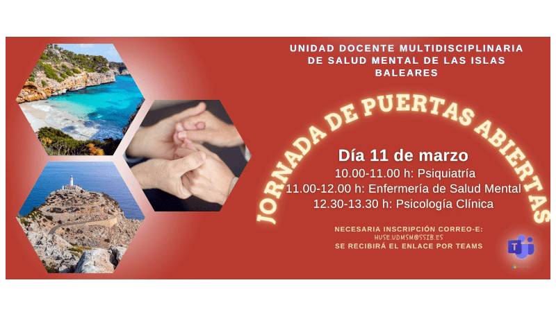 Jornada de puertas abiertas - Unidad docente multidisciplinaria de salut mental