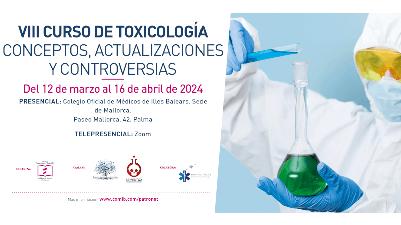 VIII Curso de Toxicología Clínica: conceptos, actualizaciones y controversias