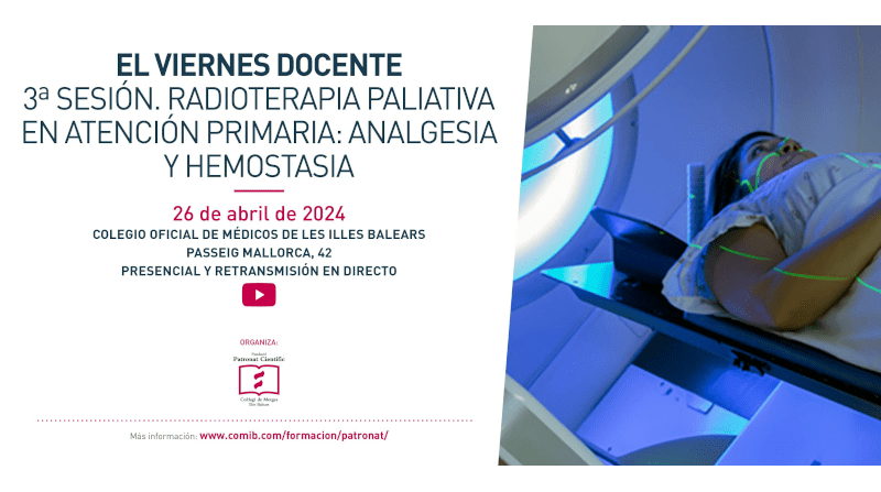 Radioterapia paliativa en AP: analgesia y hemostasia