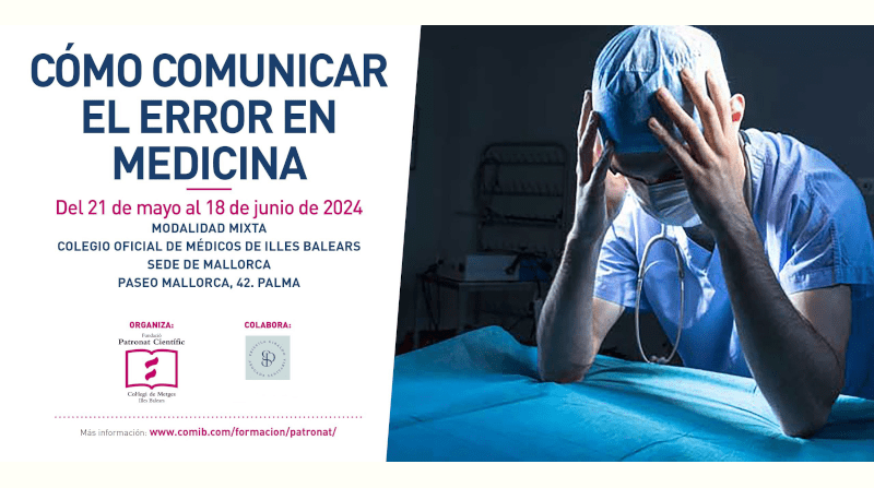 Cómo comunicar el error en medicina
