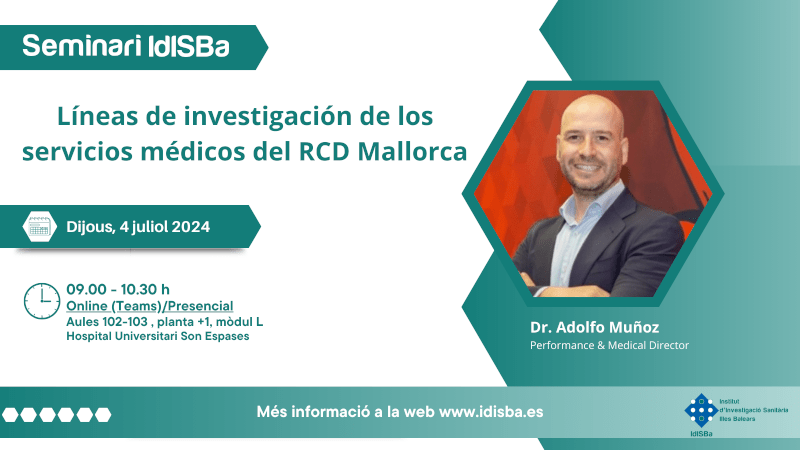 Líneas de investigación de los servicios médicos del RCD Mallorca