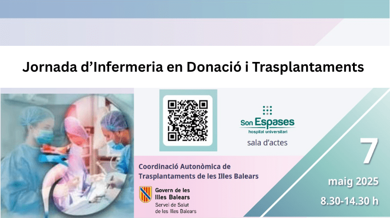 Jornada d'Infermeria en Donació i Trasplantaments