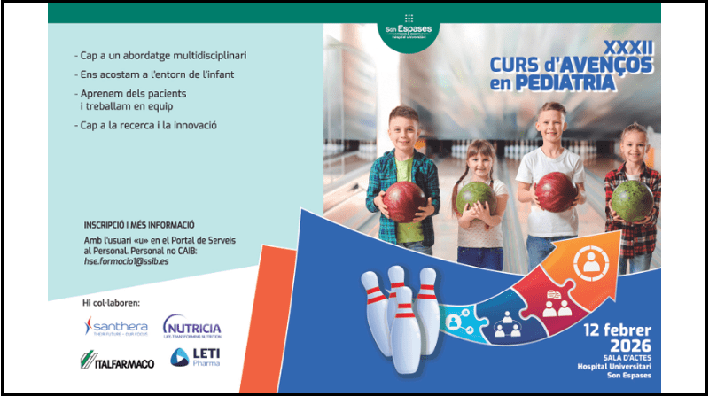XXXII Curs d'avenços en pediatria