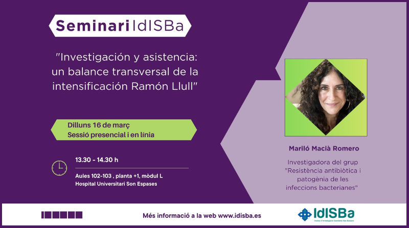 Investigación y asistencia: un balance transversal de la intensificación Ramón Llull