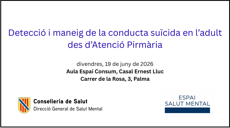Detecció i maneig de la conducta suïcida en l'Adult des d'Atenció Primària