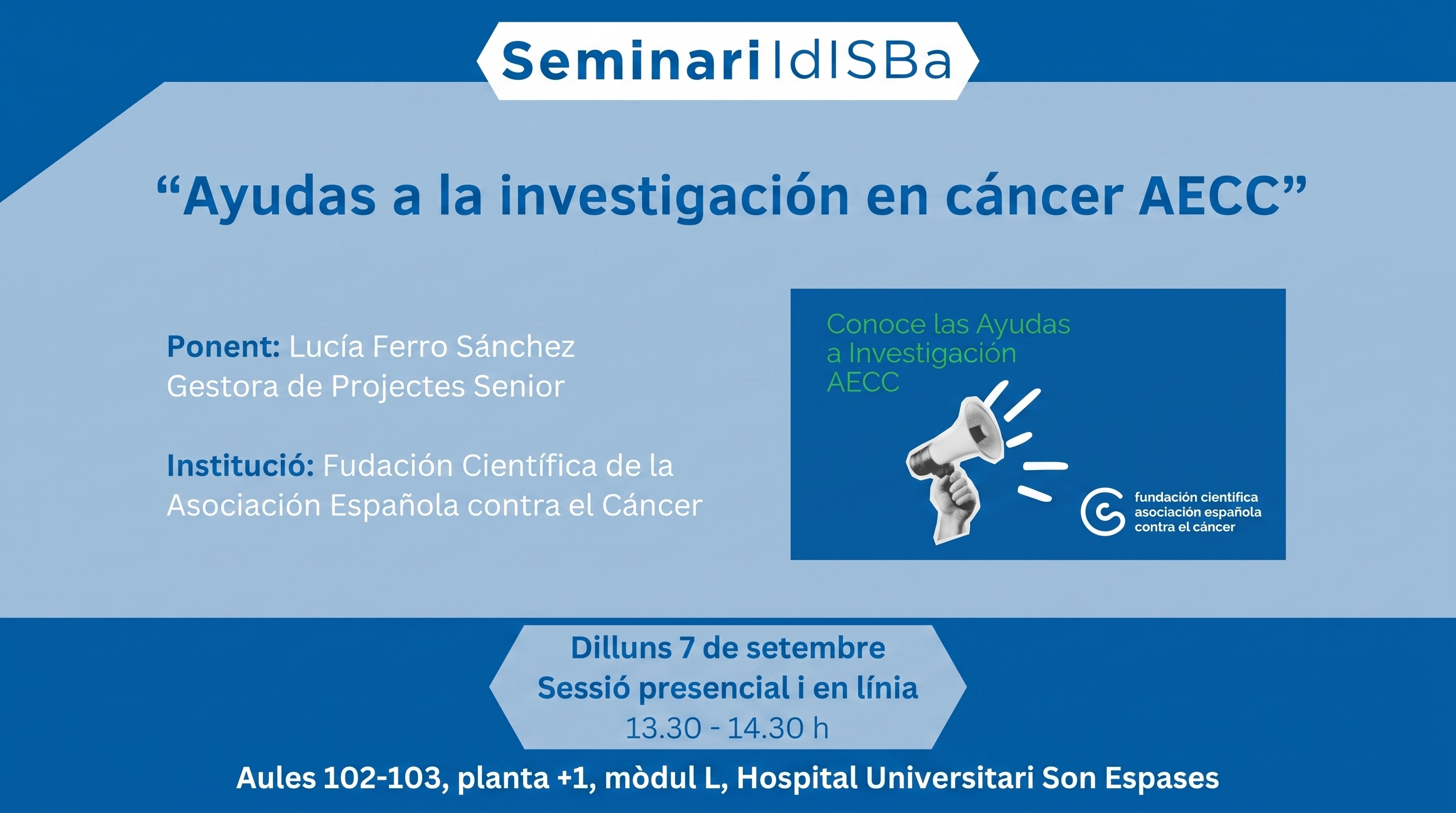 Ayudas a la investigación AECC