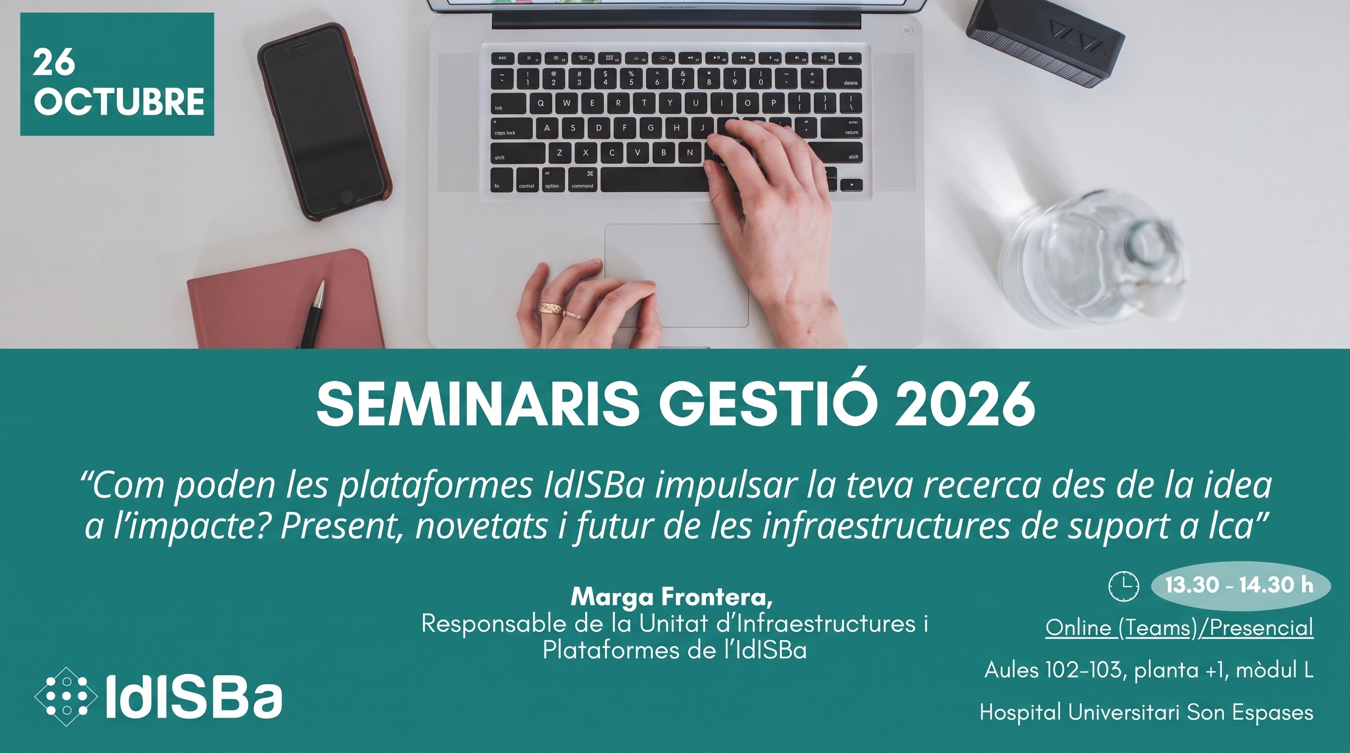 Com poden les plataformes IdISBa impulsar la teva recerca des de la idea a l'impacte?