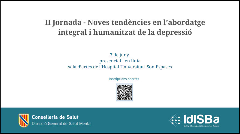 Noves tendències en l’abordatge integral i humanitzat de la depressió