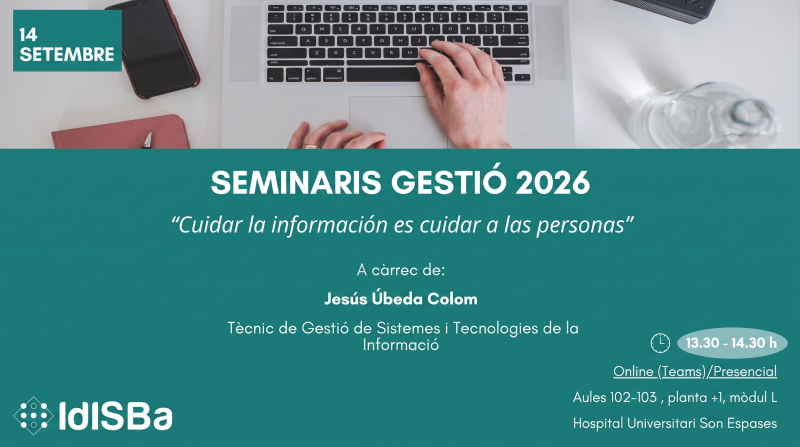 Cuidar la información es cuidar a las personas