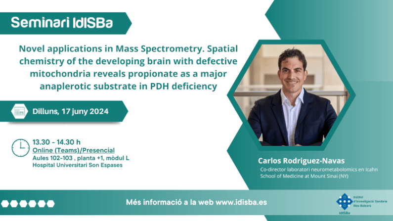 Novel applications in Mass Spectrometry. Spatial chemistry of the developing brain with defective mitochondria reveals propionate as a major anaplerotic substrate in PDH deficiency