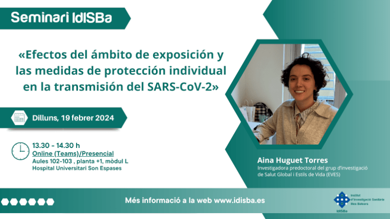 Efectos del ámbito de exposición y las medidas de protección individual en la transmisión del SARS-CoV-2