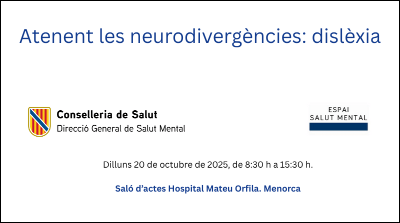 Atenent les neurodivergències: dislèxia
