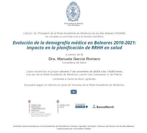 Evolución de la demografía médica en Baleares 2010-2021: impacto en la planificación de RRHH en salud