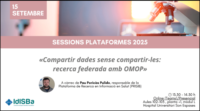 Compartir dades sense compartir-les: recerca federada amb OMOP