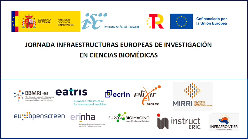Jornada sobre Infraestructuras de Investigación Europeas en el área de Salud 
