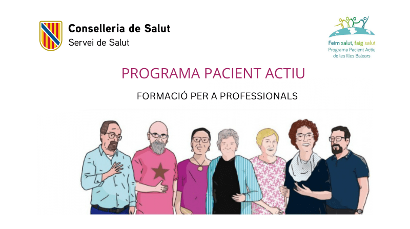 Formació bàsica per a la implementació del programa Pacient Actiu als hospitals i centres de salut de Mallorca