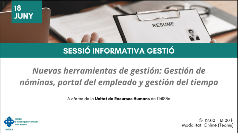 Nuevas herramientas de gestión: Gestión de nóminas, portal del empleado y gestión del tiempo