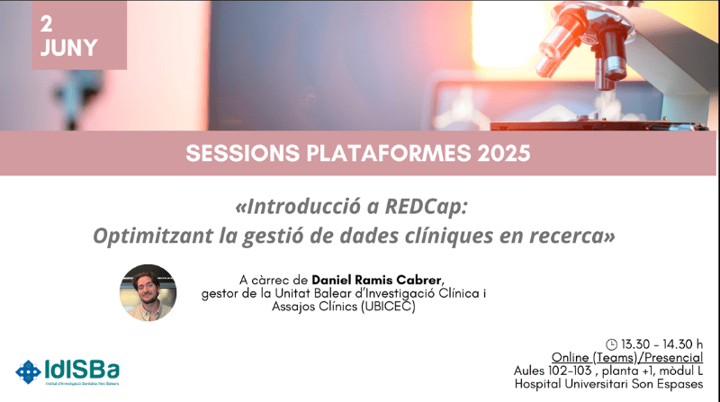 Introducció a REDCap: Optimitzant la gestió de dades clíniques en recerca